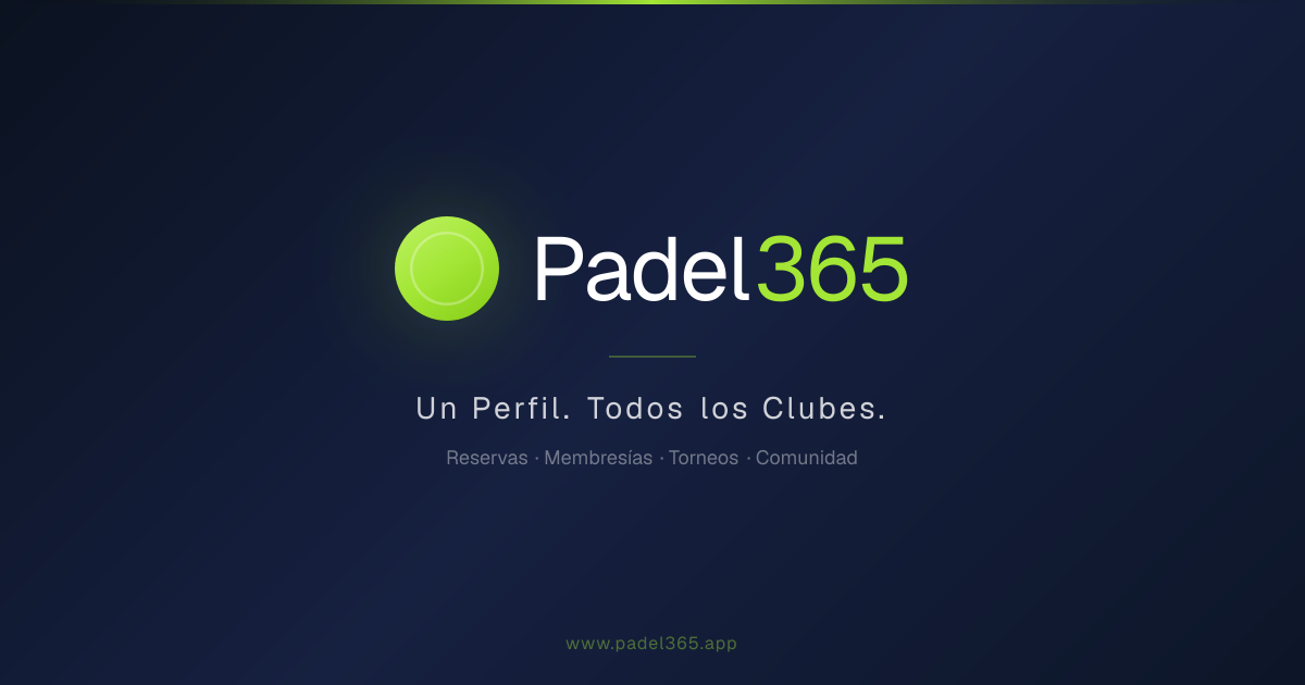 Preview image published by padel365.app
